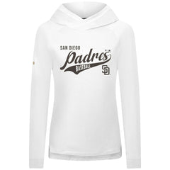 San Diego Padres Levelwear Women's Slender Glide Raglan Hoodie Outlet