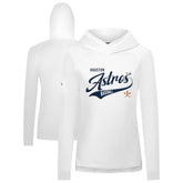 Houston Astros Levelwear Women's Slender Glide Raglan Hoodie Outlet
