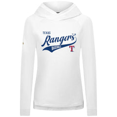 Texas Rangers Levelwear Women's Slender Glide Raglan Hoodie Discount