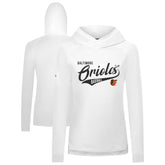 Baltimore Orioles Levelwear Women's Slender Glide Raglan Hoodie Discount