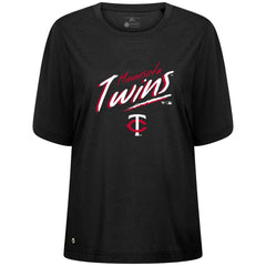 Minnesota Twins Levelwear Women's Bloom Sizzle T-Shirt Outlet