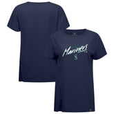Seattle Mariners Levelwear Women's Influx Sizzle T-Shirt Outlet