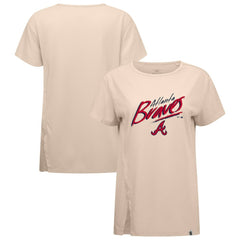 Atlanta Braves Levelwear Women's Influx Sizzle T-Shirt Near Me