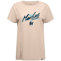 Miami Marlins Levelwear Women's Influx Sizzle T-Shirt Outlet