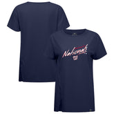Washington Nationals Levelwear Women's Influx Sizzle T-Shirt Near Me