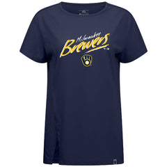 Milwaukee Brewers Levelwear Women's Influx Sizzle T-Shirt Online