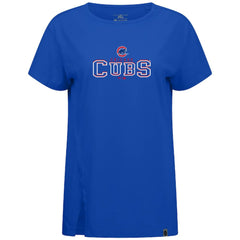 Chicago Cubs Levelwear Women's Influx Journey T-Shirt Discount