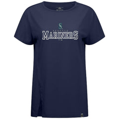 Seattle Mariners Levelwear Women's Influx Journey T-Shirt Outlet