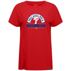 Philadelphia Phillies Levelwear Women's Influx Banner Arch T-Shirt Discount