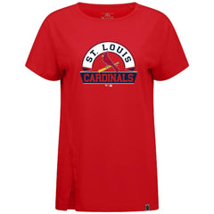 St. Louis Cardinals Levelwear Women's Influx Banner Arch T-Shirt Outlet