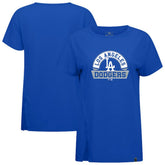 Los Angeles Dodgers Levelwear Women's Influx Banner Arch T-Shirt Sale