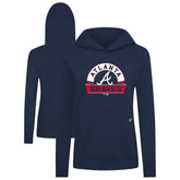Atlanta Braves Levelwear Women's Relay Banner Arch Long Sleeve T-Shirt Hoodie for sale