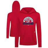 Washington Nationals Levelwear Women's Relay Banner Arch Long Sleeve T-Shirt Hoodie Near Me