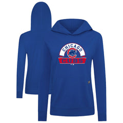 Chicago Cubs Levelwear Women's Relay Banner Arch Long Sleeve T-Shirt Hoodie Sale