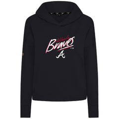 Atlanta Braves Levelwear Women's Sweet Sizzle Tri-Blend Hoodie Online
