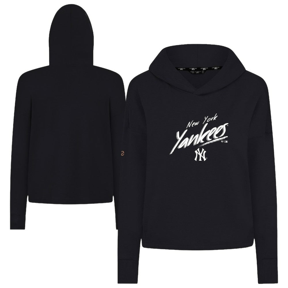 New York Yankees Levelwear Women's Sweet Sizzle Tri-Blend Hoodie Discount