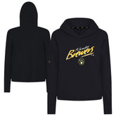 Milwaukee Brewers Levelwear Women's Sweet Sizzle Tri-Blend Hoodie Online