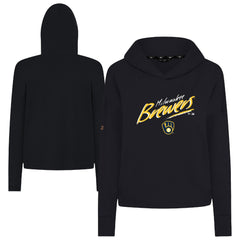 Milwaukee Brewers Levelwear Women's Sweet Sizzle Tri-Blend Hoodie Online