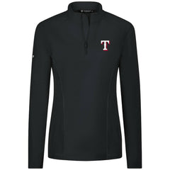 Texas Rangers Levelwear Women's Upright Insignia 2.0 Quarter-Zip Tri-Blend Top for sale