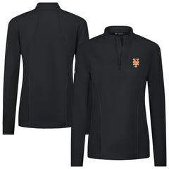 New York Mets Levelwear Women's Upright Insignia 2.0 Quarter-Zip Tri-Blend Top Near Me