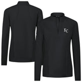 Kansas City Royals Levelwear Women's Upright Insignia 2.0 Quarter-Zip Tri-Blend Top Near Me