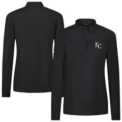 Kansas City Royals Levelwear Women's Upright Insignia 2.0 Quarter-Zip Tri-Blend Top Near Me