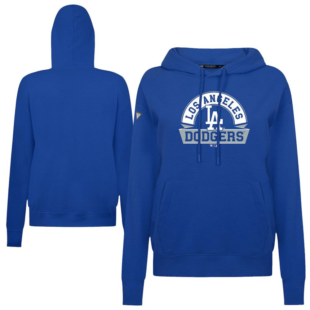 Los Angeles Dodgers Levelwear Women's Adorn Banner Arch Hoodie for sale