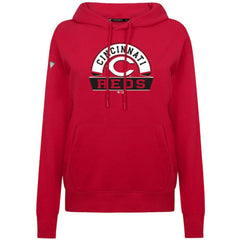 Cincinnati Reds Levelwear Women's Adorn Banner Arch Hoodie Outlet