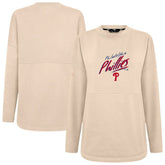 Philadelphia Phillies Levelwear Women's Oversized Beaudry Sizzle Top Sale