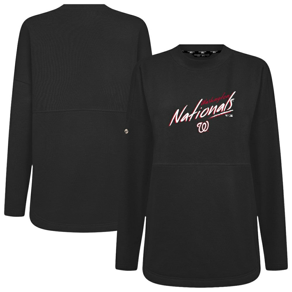 Washington Nationals Levelwear Women's Oversized Beaudry Sizzle Top Sale