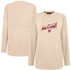 Washington Nationals Levelwear Women's Oversized Beaudry Sizzle Top for sale