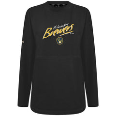 Milwaukee Brewers Levelwear Women's Oversized Beaudry Sizzle Top Near Me