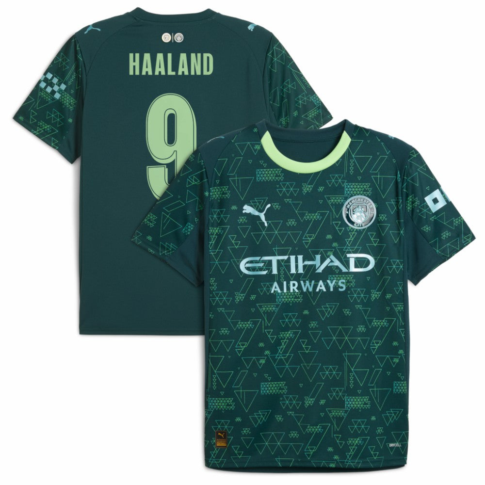 Puma - Erling Haaland Manchester City x EA SPORTS FC 2025/26 Fourth Jersey - Green