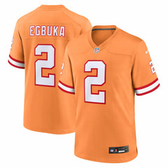 Emeka Egbuka Tampa Bay Buccaneers Alternate 2 Game Jersey - Creamsicle - Nike