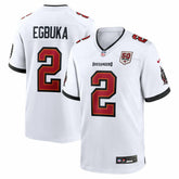 Emeka Egbuka Tampa Bay Buccaneers 50th Season Game Jersey - White - Nike