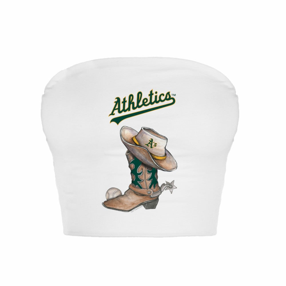 Athletics Tiny Turnip Women's Cowboy Boot Crop Tube Top Online