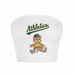 Athletics Tiny Turnip Women's Teddy Bear Crop Tube Top Sale