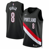 Nike Deni Avdija Portland Trail Blazers Unisex Swingman Jersey Icon Edition Black