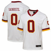 Mike Sainristil Washington Commanders Youth Alternate 2 Game Jersey - White - Nike