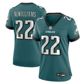 Mac McWilliams Philadelphia Eagles Women's Team Game Jersey - Midnight Green - Nike