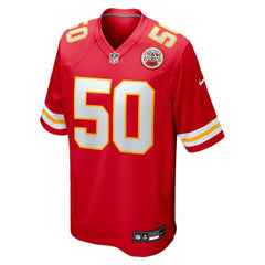 Brandon George Kansas City Chiefs Team Game Jersey - Red - Nike