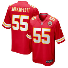 Omarr Norman-Lott Kansas City Chiefs Team Game Jersey - Red - Nike