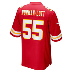 Omarr Norman-Lott Kansas City Chiefs Team Game Jersey - Red - Nike