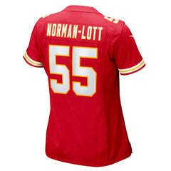 Omarr Norman-Lott Kansas City Chiefs Women's Team Game Jersey - Red - Nike