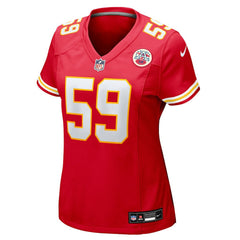 Cooper McDonald Kansas City Chiefs Women's Team Game Jersey - Red - Nike