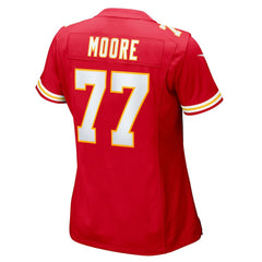 Jaylon Moore Kansas City Chiefs Women's Team Game Jersey - Red - Nike
