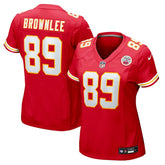 Jason Brownlee Kansas City Chiefs Women's Team Game Jersey - Red - Nike
