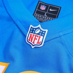 Nikko Reed Los Angeles Chargers Team Game Jersey - Powder Blue - Nike