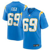 Josh Fuga Los Angeles Chargers Team Game Jersey - Powder Blue - Nike