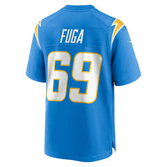 Josh Fuga Los Angeles Chargers Team Game Jersey - Powder Blue - Nike
